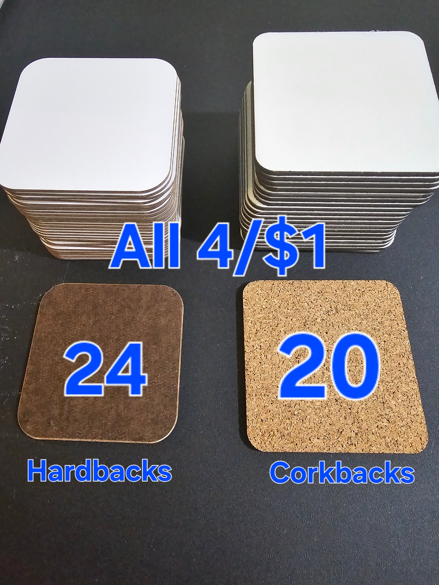 Sublimation Coasters