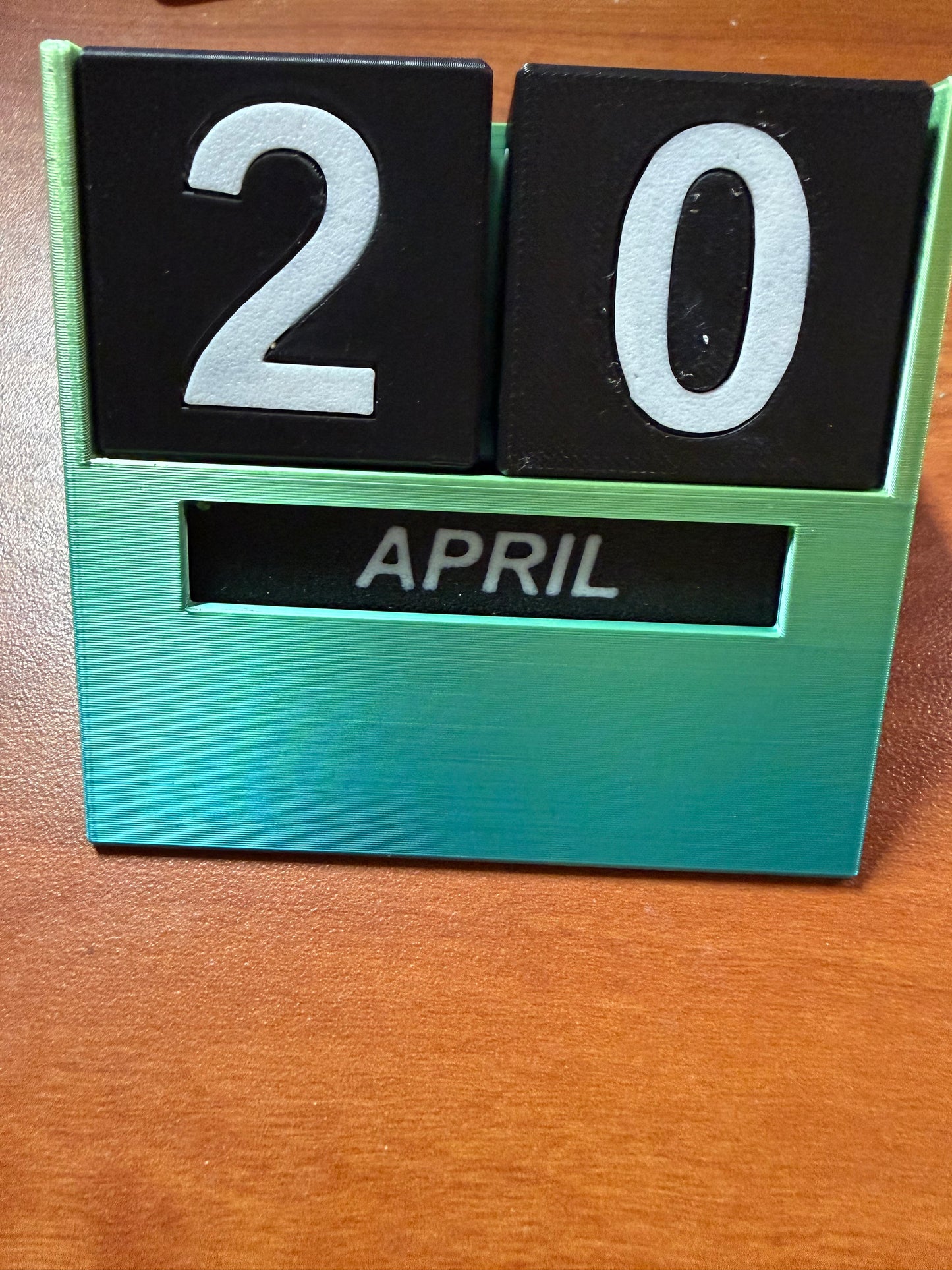 Modern Minimalist Desk Calendar – Reusable & Stylish