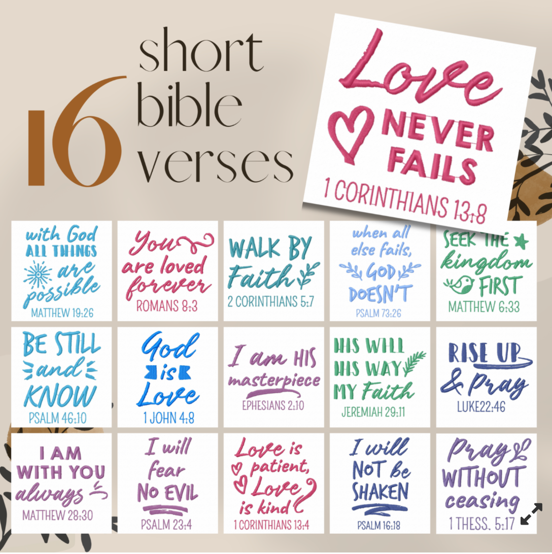 Bible Verse Hankerchief